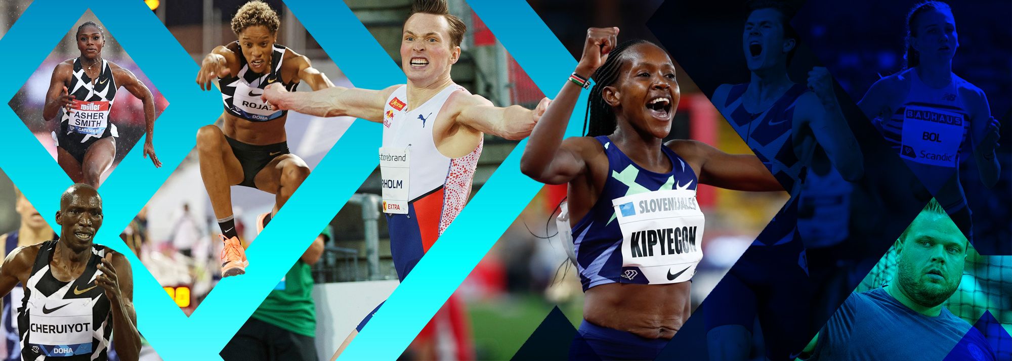 In the first of a two-part series, we look back at the highlights of a memorable 2021 Wanda Diamond League season.