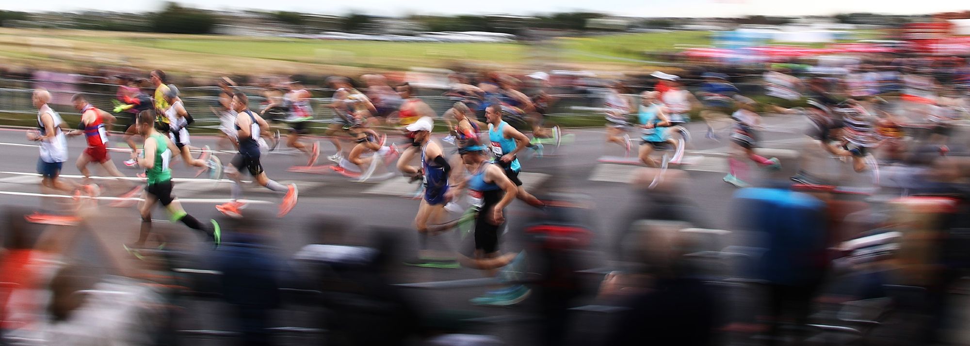 Athletes have hit the ground running when it comes to the return of mass road race action.