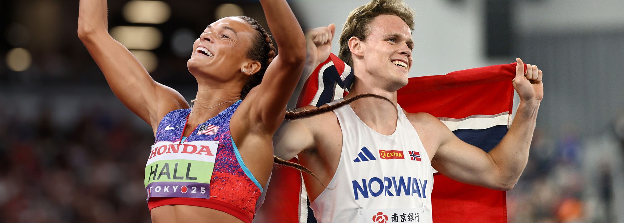 Anna Hall and Sander Skotheim have been confirmed as the winners of the 2025 World Athletics Combined Events Tour