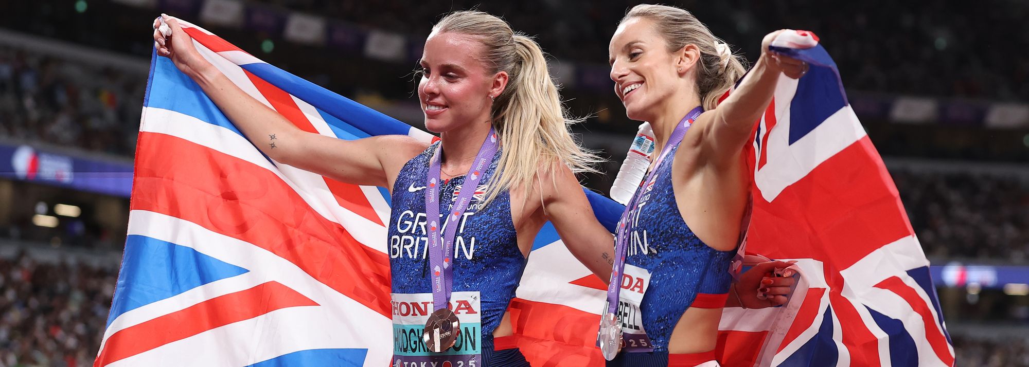 On the track, Keely Hodgkinson and Georgia Hunter Bell are rivals. In training, they’re friends and sparring mates