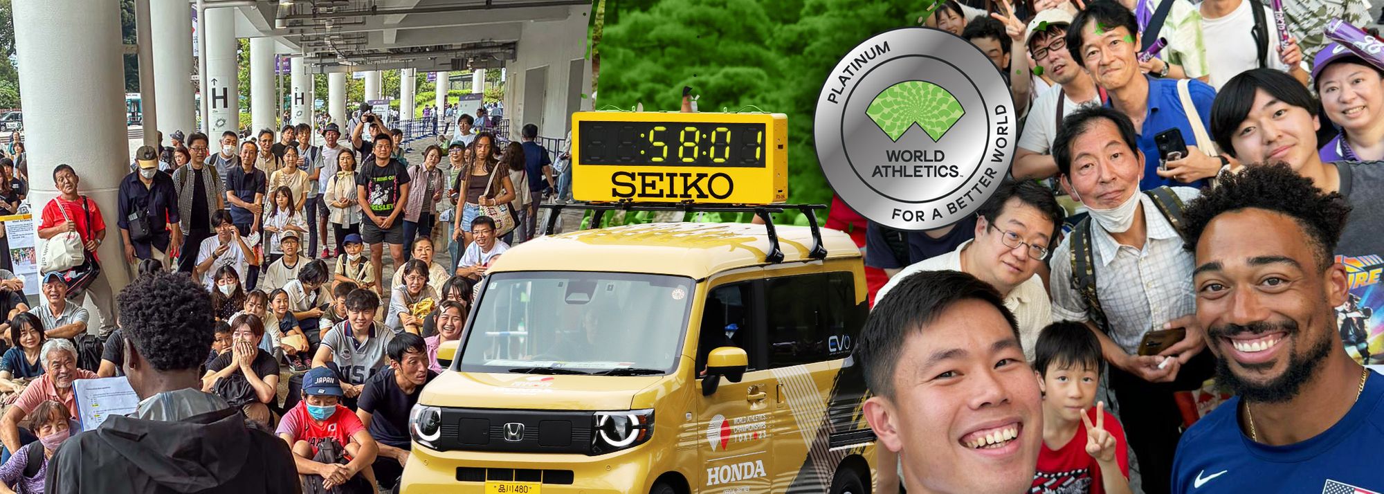 The World Athletics Championships Tokyo 25 earned platinum level recognition against the Athletics for a Better World (ABW) Standard, the tiered evaluation system implemented by World Athletics that measures an event’s achievements in sustainable delivery.