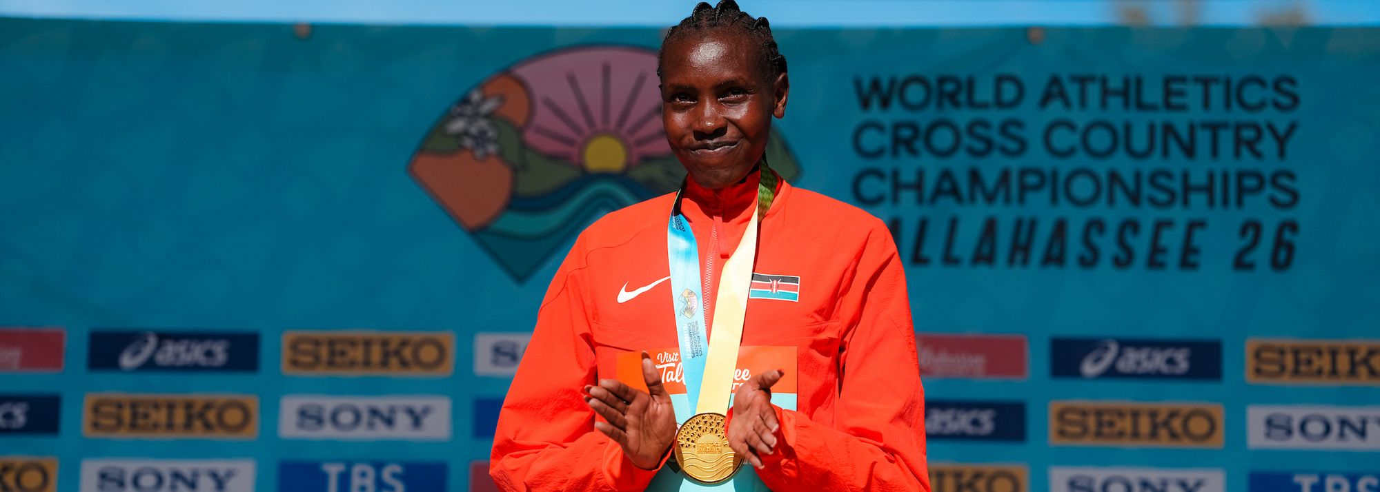 On a humid Saturday morning in Tallahassee, the kind that clings to your skin and leaves you out of breath, Agnes Ngetich finally stopped chasing