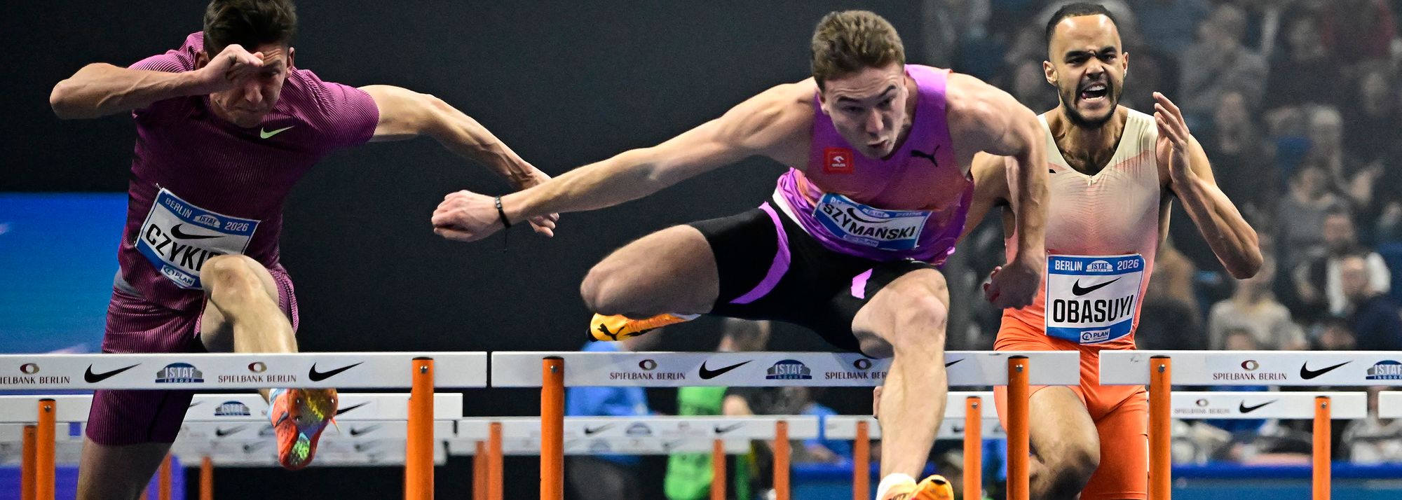 Jakub Szymański continued his preparations for the World Athletics Indoor Championships Kujawy Pomorze 26 on home soil by clocking a Polish 60m hurdles record of 7.37