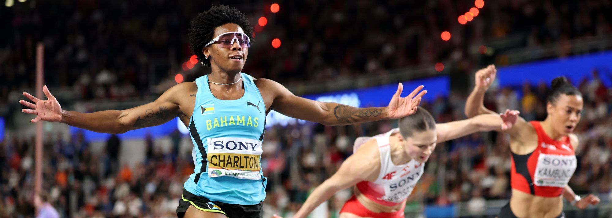 Round-up of all the highlights from the third and final evening of action at the World Athletics Indoor Championships Kujawy Pomorze 26