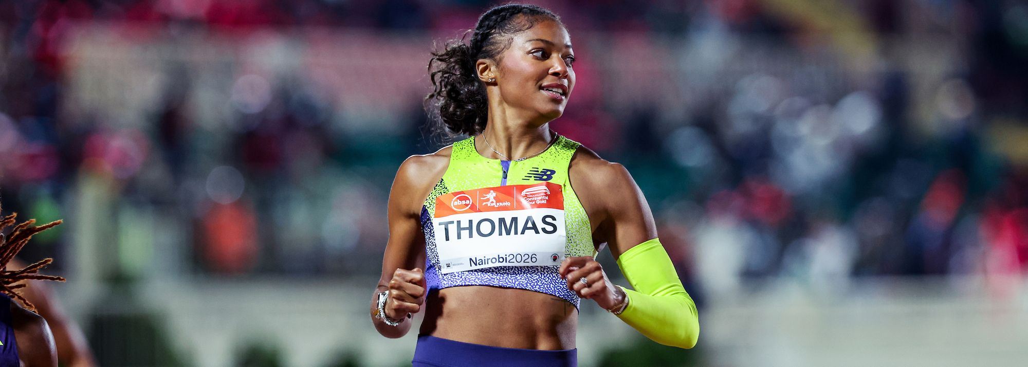 World champion Oblique Seville and Olympic champion Gabby Thomas join the already-announced Quincy Hall and Khaleb McRae in being named for the Lone Star Grand Prix