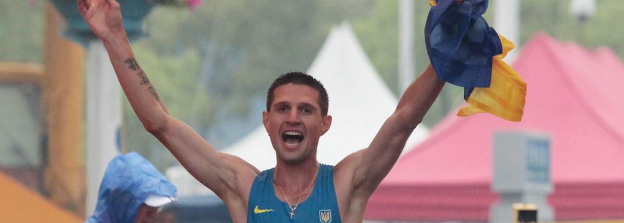 Turn the clock back nearly eight months and Ruslan Dmytrenko was sat in his hotel room. disappointed and slightly despondent after the men’s 20km race walk at the 2013 IAAF World Championships.