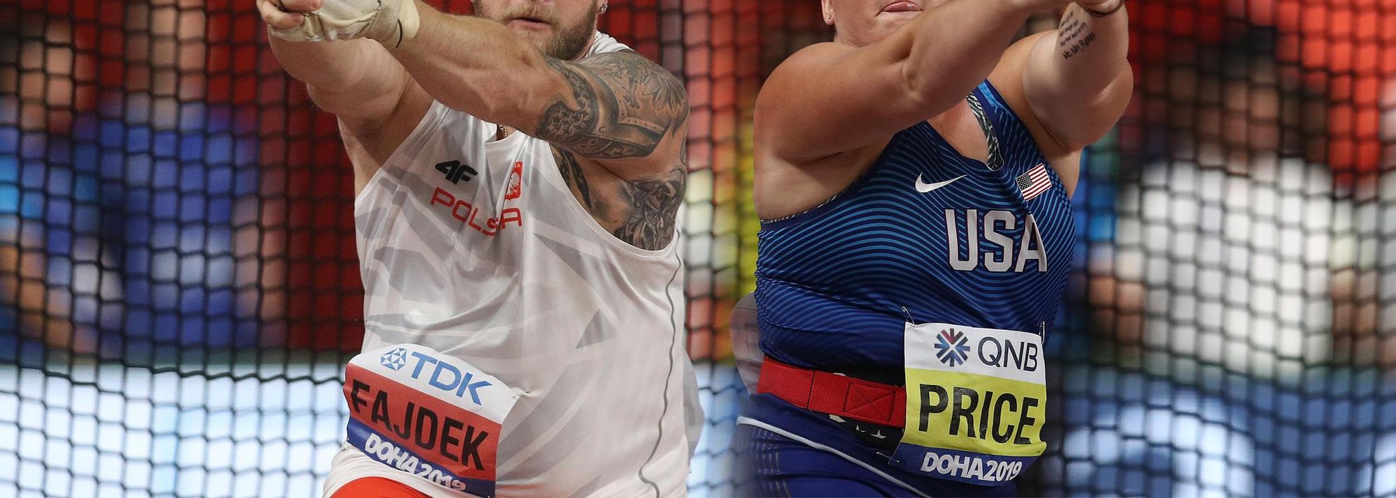 Recently crowned world champions Pawel Fajdek of Poland and DeAnna Price of the USA topped the end-of-year standings for the 2019 IAAF Hammer Throw Challenge. Fajdek won the challenge for the fifth time, adding to victories in 2013, 2015, 2016 and 2017. For Price, it was her first finish atop the standings.