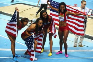 report-women-4x400m-relay-sopot-2014