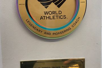 Arthur Lydiard, New Zealand - World Athletics Heritage Plaque