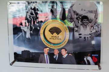 World Athletics Heritage Plaque - Bislett Games Dream Mile