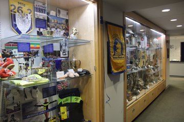One of the many displays of memorabilia at B.A.A. HQ